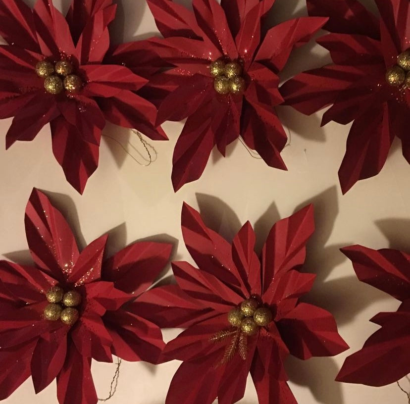 Paper Poinsettia