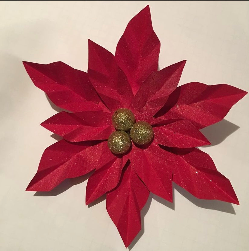 Paper Poinsettia